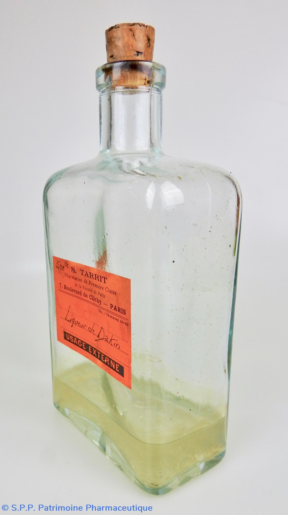 Liqueur de Dakin 3 science pharmacie liqueur de dakin