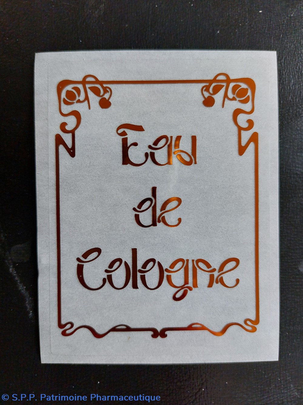 documents anciens eau de cologne etiquettes phie de blois
