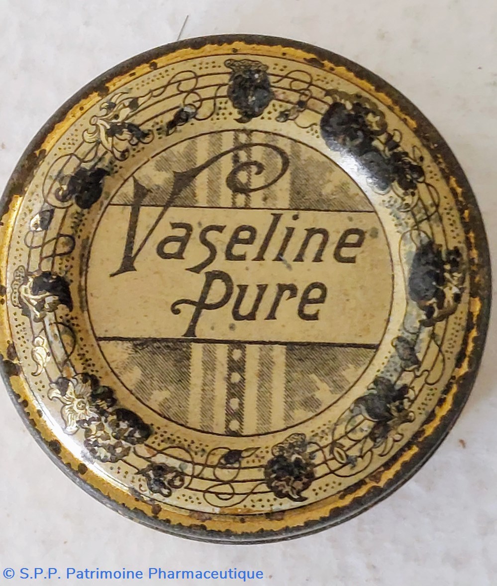 science pharmacie vaseline pure boite metal de poche