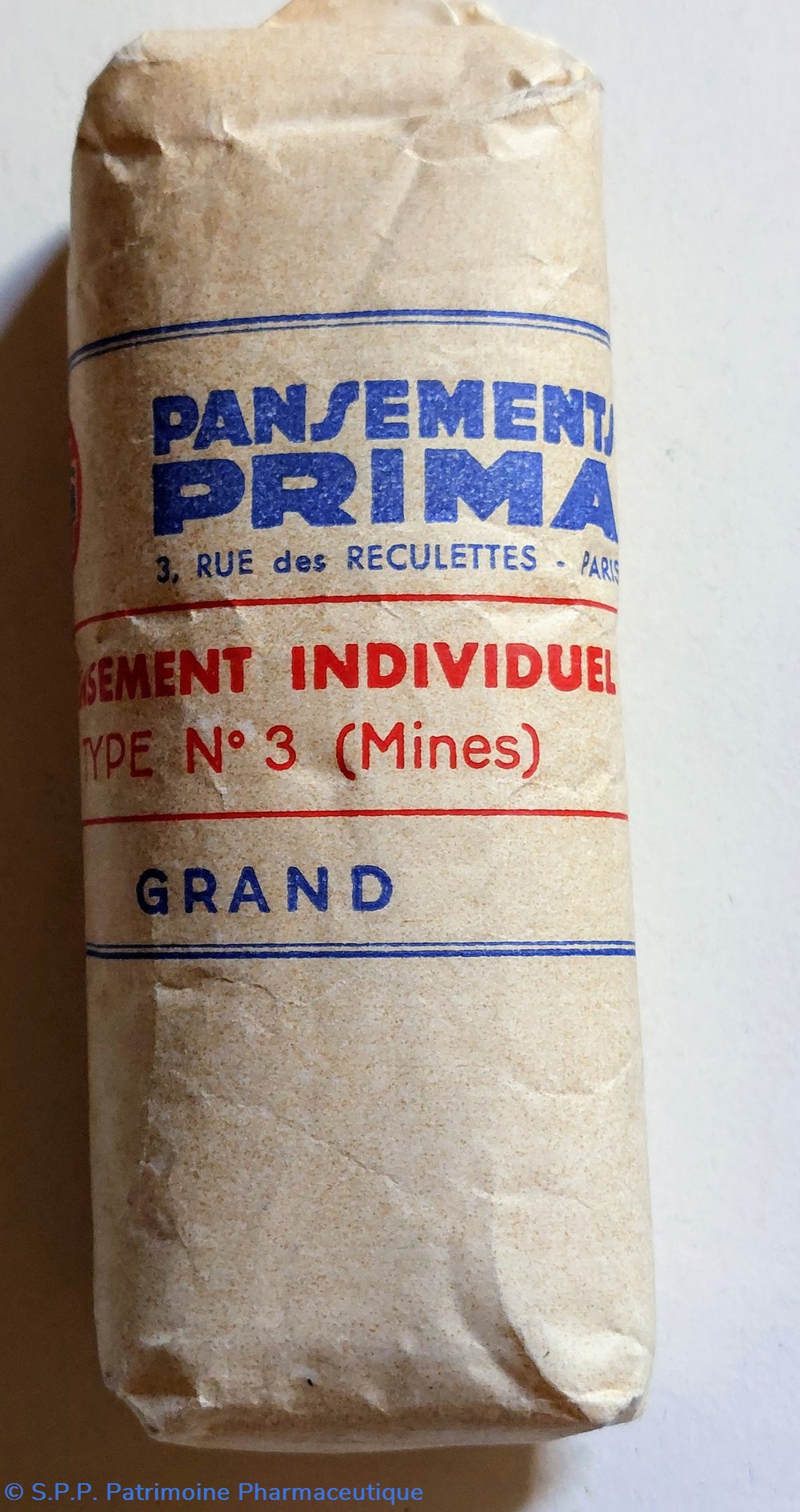 PANSEMENTS PRIMA Type N3 (,Mines) science pharmacie pansements prima type n3 mines