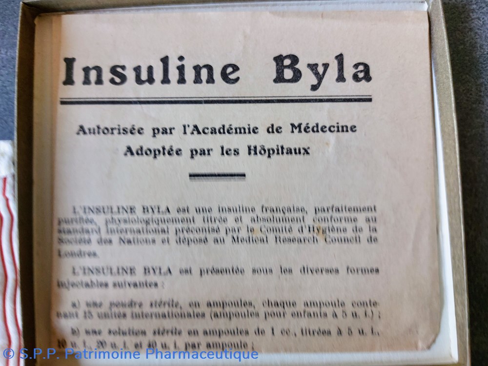 science insuline byla ampoules traitement diabete