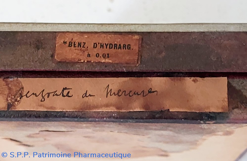 science pharmacie benzoate hydrargyre ampoules