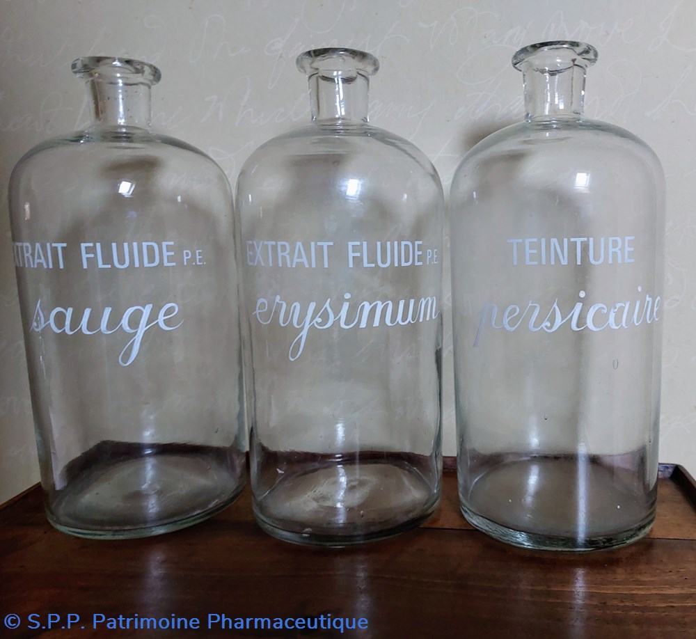 Armée : Extrait Fluide P. E. SAUGE 5 science pharmacie armee extrait fluide p e sauge