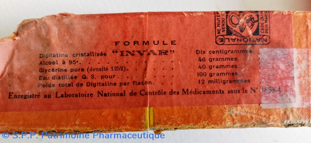 INVAR ( gouttes) 4 science invar gouttes
