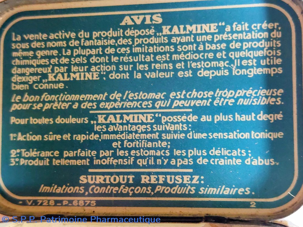 KALMINE MÉTADIER - 12 Cachets 6 science pharmacie kalmine metadier 12 cachets