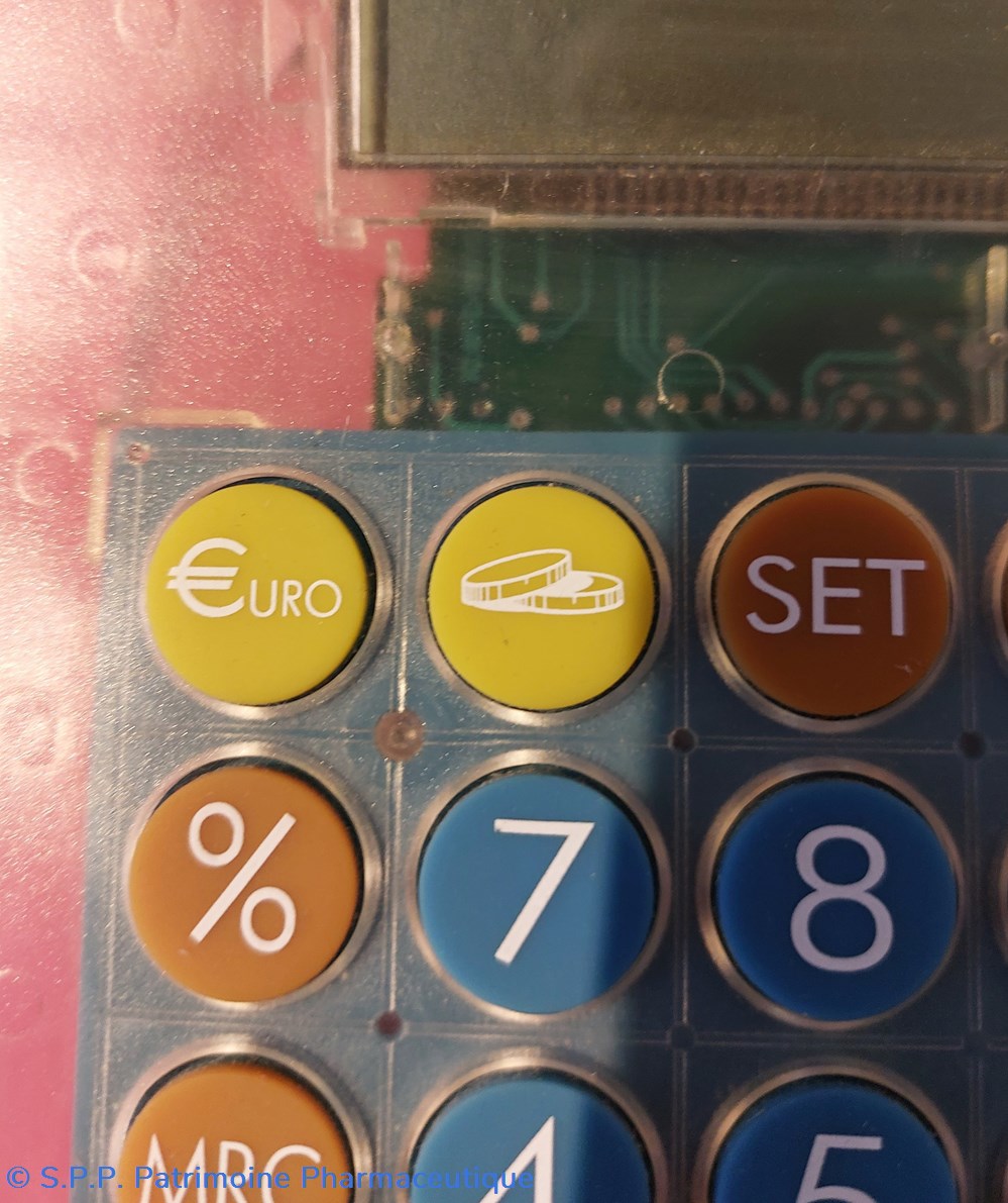 objets publicitaires calculatrice crestor 1 touche euro