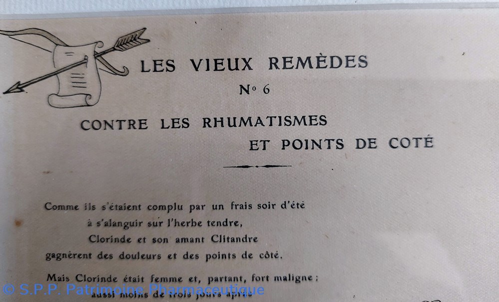 science pharmacie vieux remedes no 6 les rhumatismes