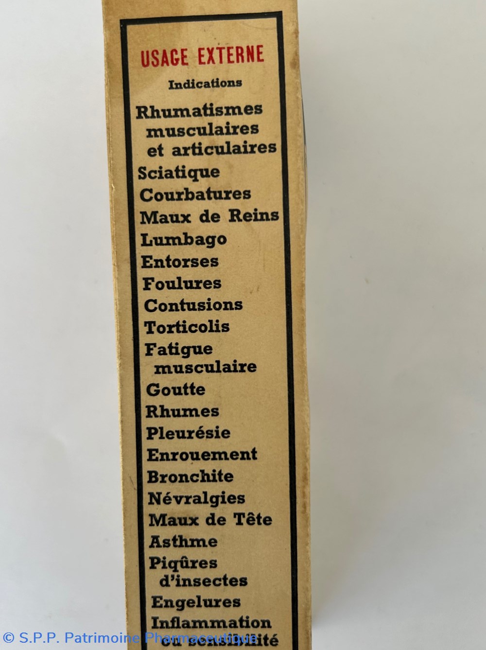 science pharmacie liniment sloan