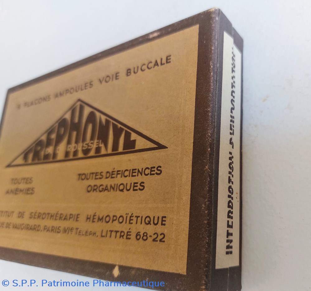 TREPHONYL ( Flacons ampoules buvables) 4 science trephonyl flacons ampoules buvables