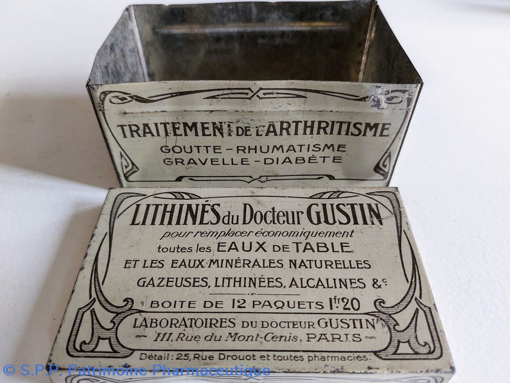LITHINÉS du Docteur GUSTIN ( 12 paquets) science lithines du docteur gustin 12 paquets