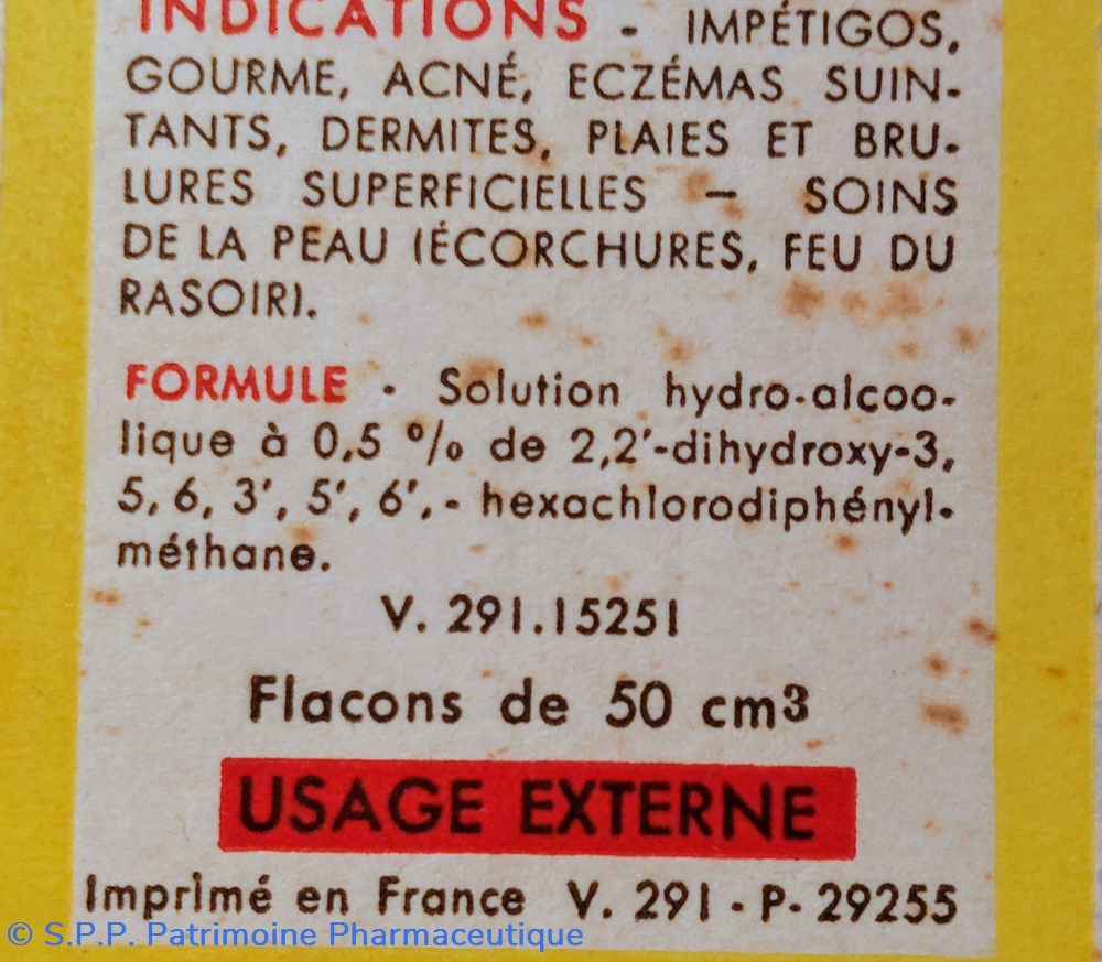 science pharmacie exofene solution flacon 50 cm3 midy