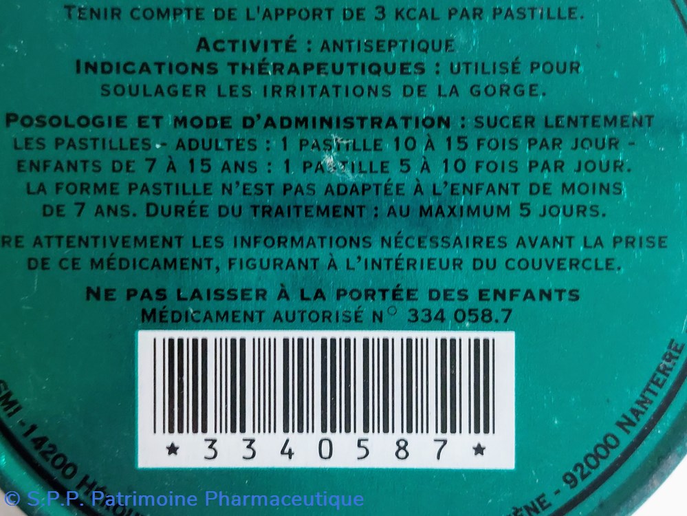 VALDA Pastilles SANS SUCRE 5 science pharmacie valda pastilles sans sucre