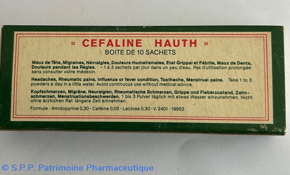 science pharmacie cephaline hauth sachets