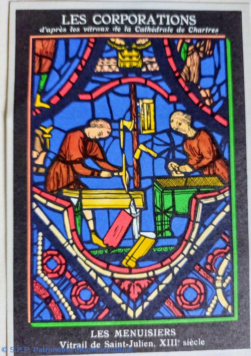 SPECIA Cartes "collection 3"- Vitraux de Chartres 3 objets publicitaires specia cartes collection 3 vitraux de chartres