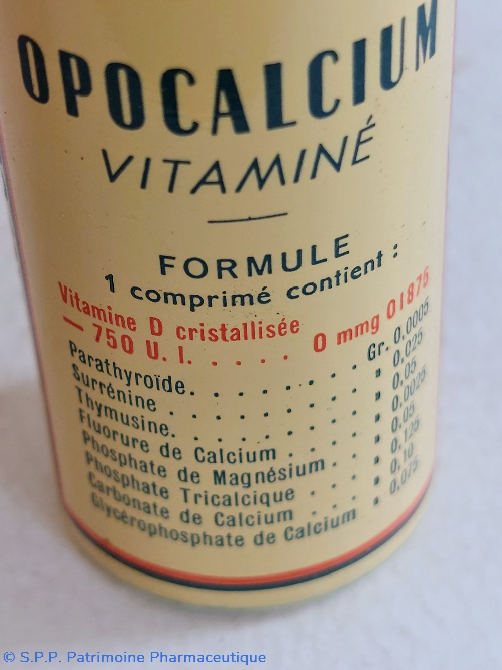 science pharmacie opocalcium vitamine d du dr guersant