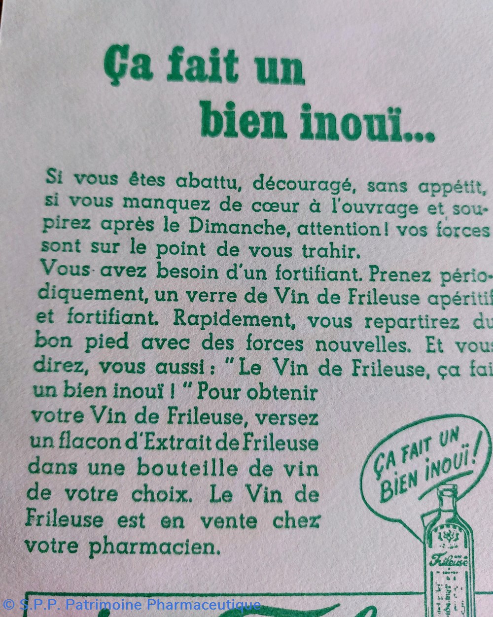 science pharmacie extrait de frileuse vitamine b1 buvard