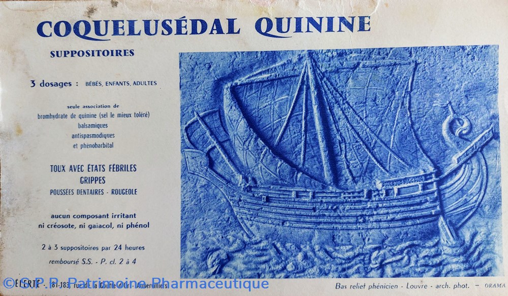science pharmacie coquelusedal quinine suppositoires