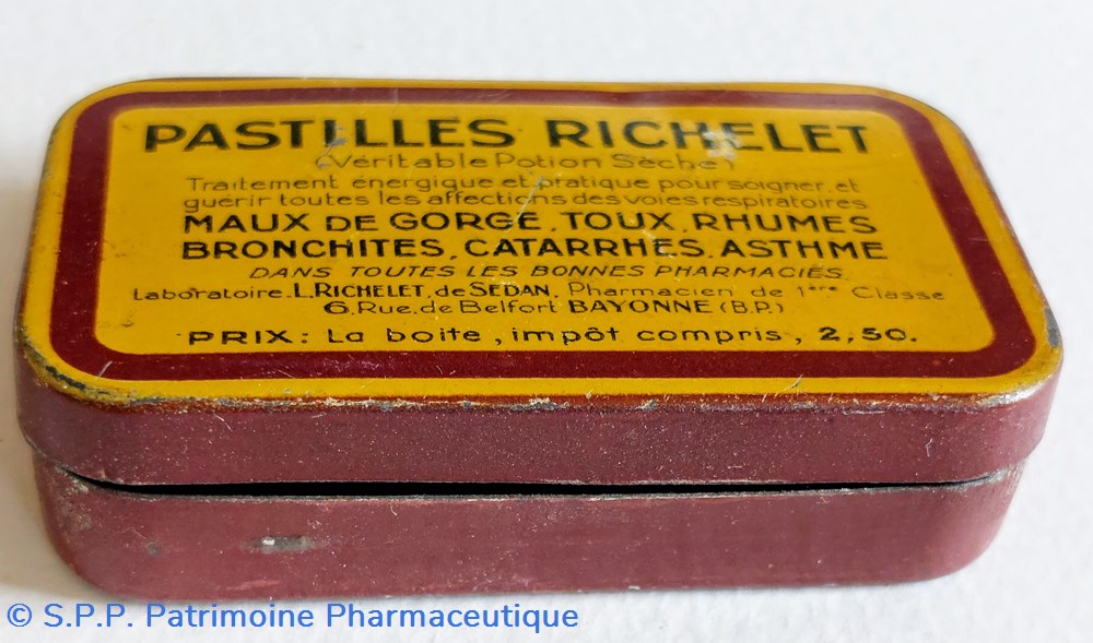 PASTILLES RICHELET 4 science pastilles richelet