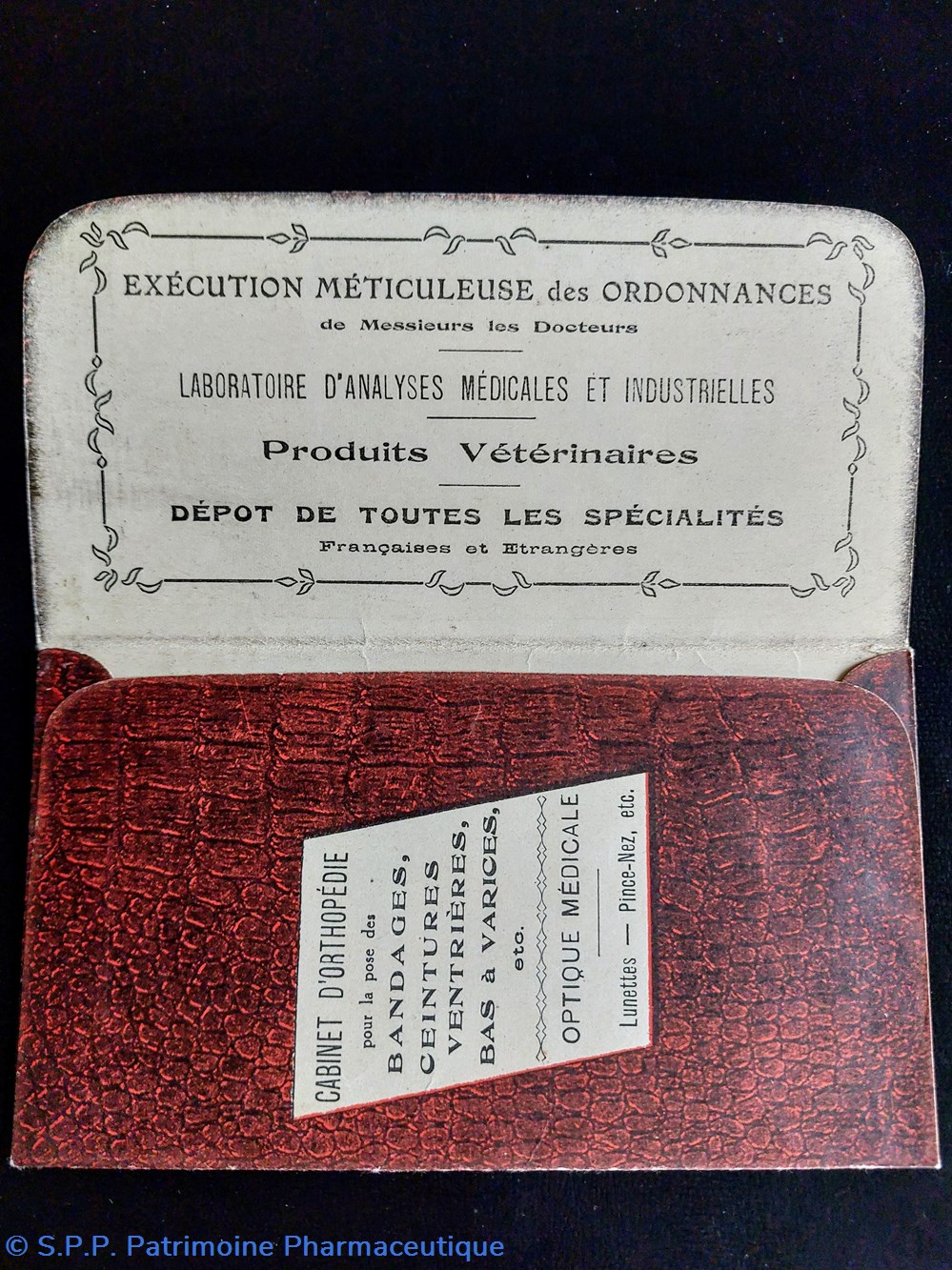 Pochette pour ordonnances P. COURSAGET 4 documents anciens pochette pour ordonnances p coursaget