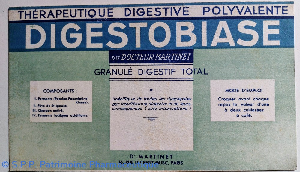 science pharmacie digestobiase du dr martinet