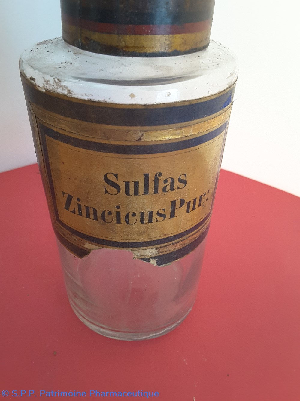 science pharmacie sulfas zincicus pur