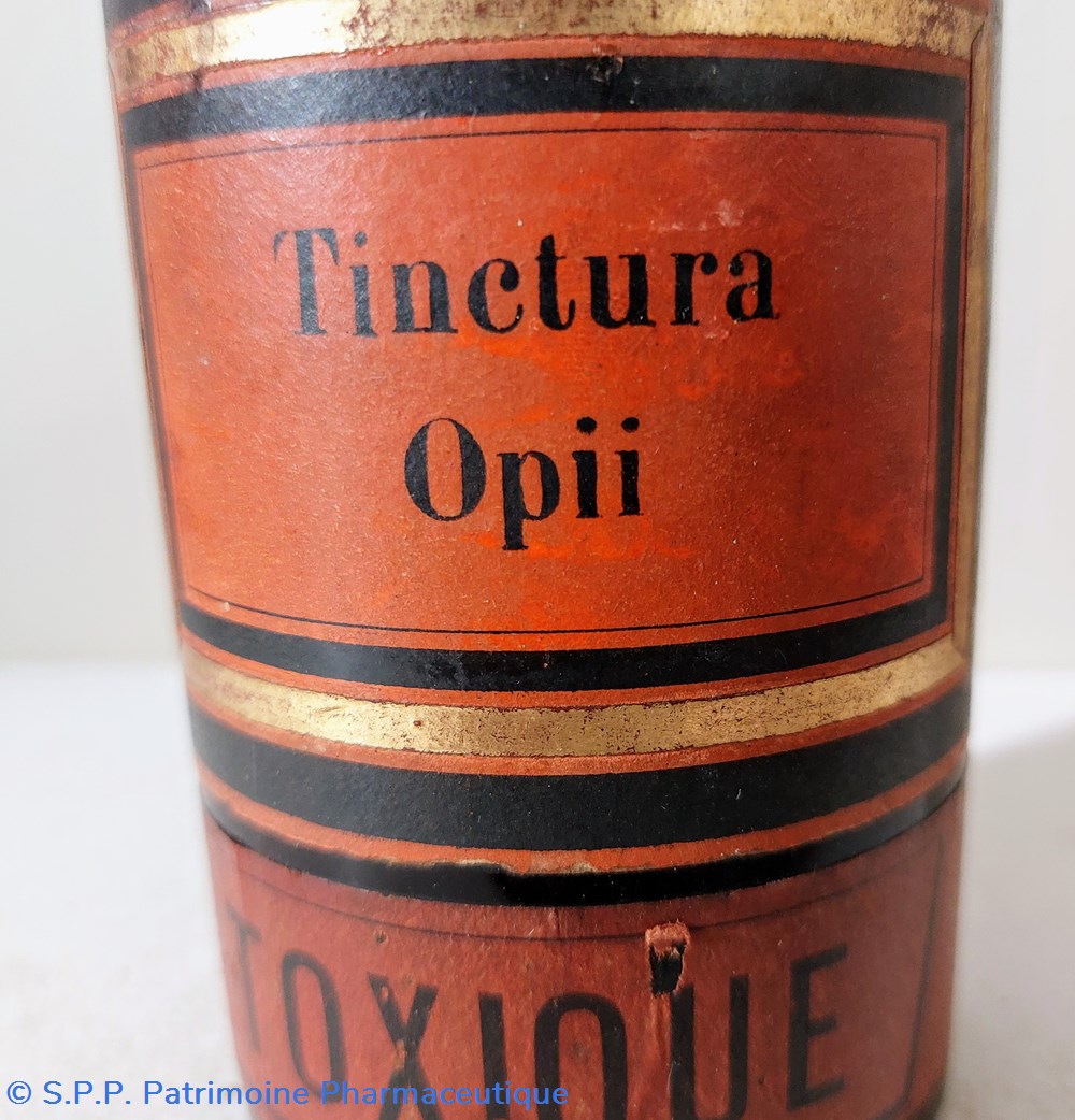 Tinctura Opii- Tinct:Extr: Theb: 3 science pharmacie tinctura opii tinct extr theb