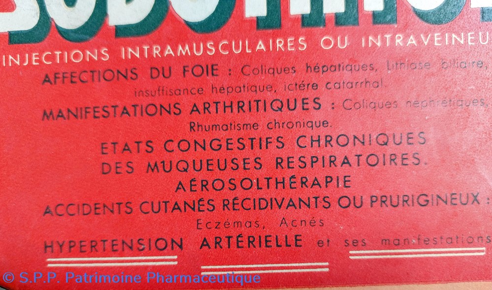 science pharmacie sodothiol ampoules de 5 cc g tetard