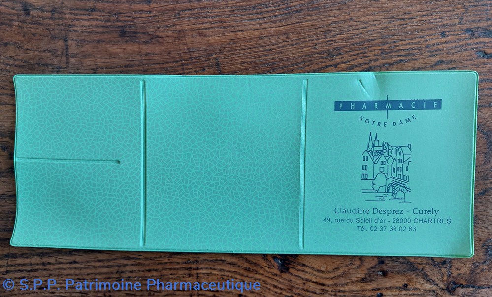 objets publicitaires porte documents medicaux pharmacie chartres