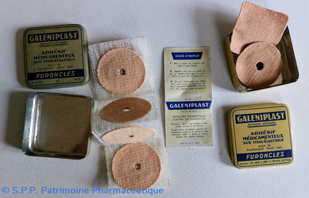 GALENIPLAST Adhésif / furoncles (76F.) 6 science pharmacie galeniplast adhesif furoncles 76f
