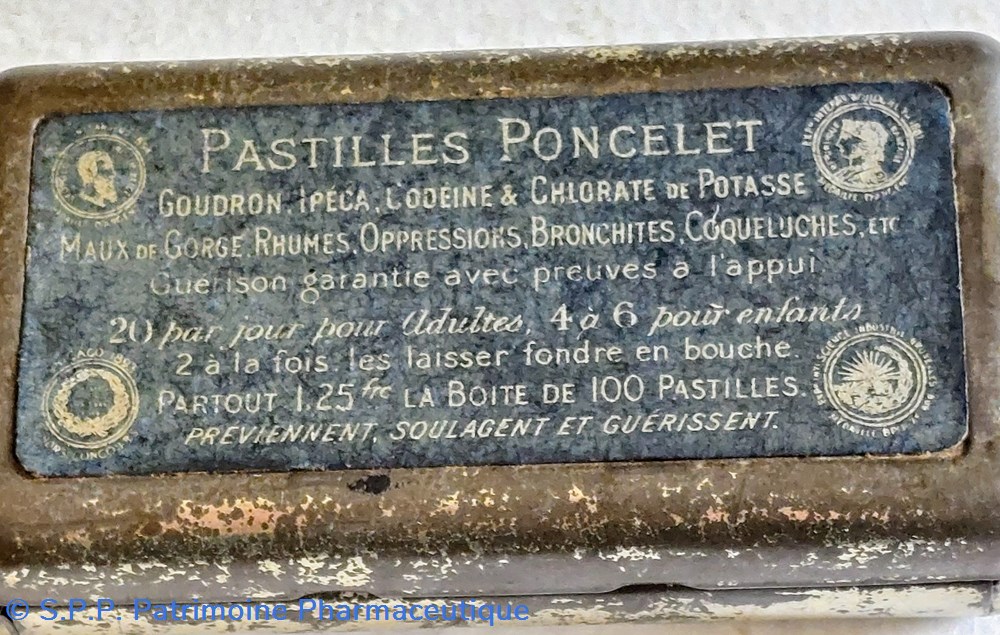 science pharmacie pastilles emile poncelet 100 pastilles