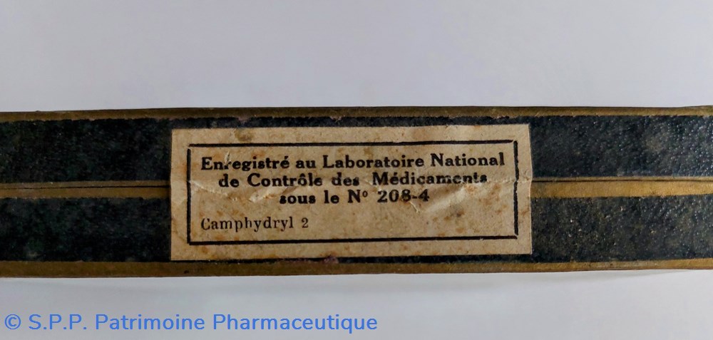 CAMPHYDRYL ROBIN ( ampoules) 4 science camphydryl robin ampoules