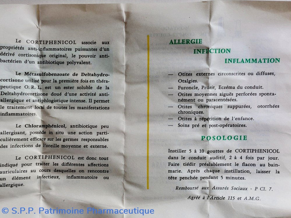 CORTIPHENICOL Gouttes auriculaires 8 science pharmacie cortiphenicol gouttes auriculaires
