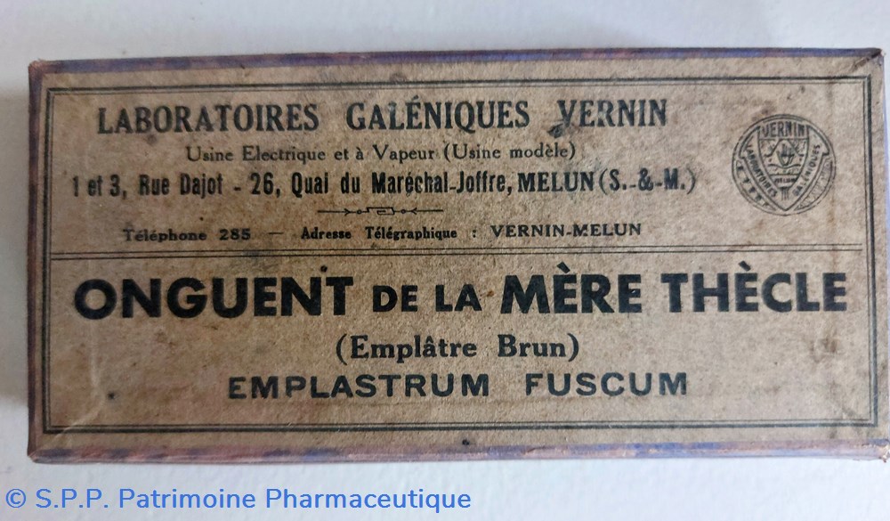 ONGUENT de La MÈRE THÈCLE science onguent de la mere thecle