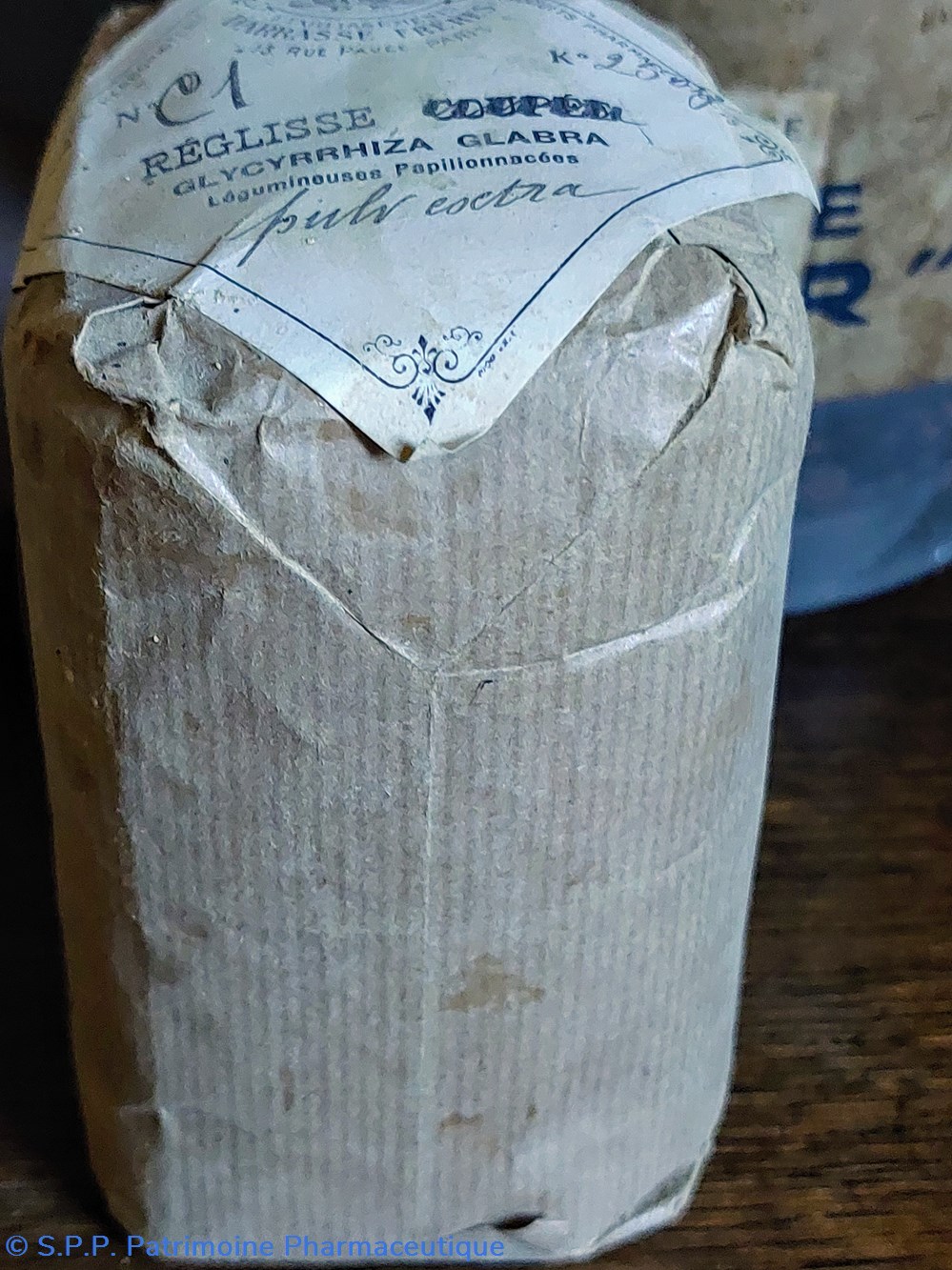 science pharmacie boite poudre de reglisse composee