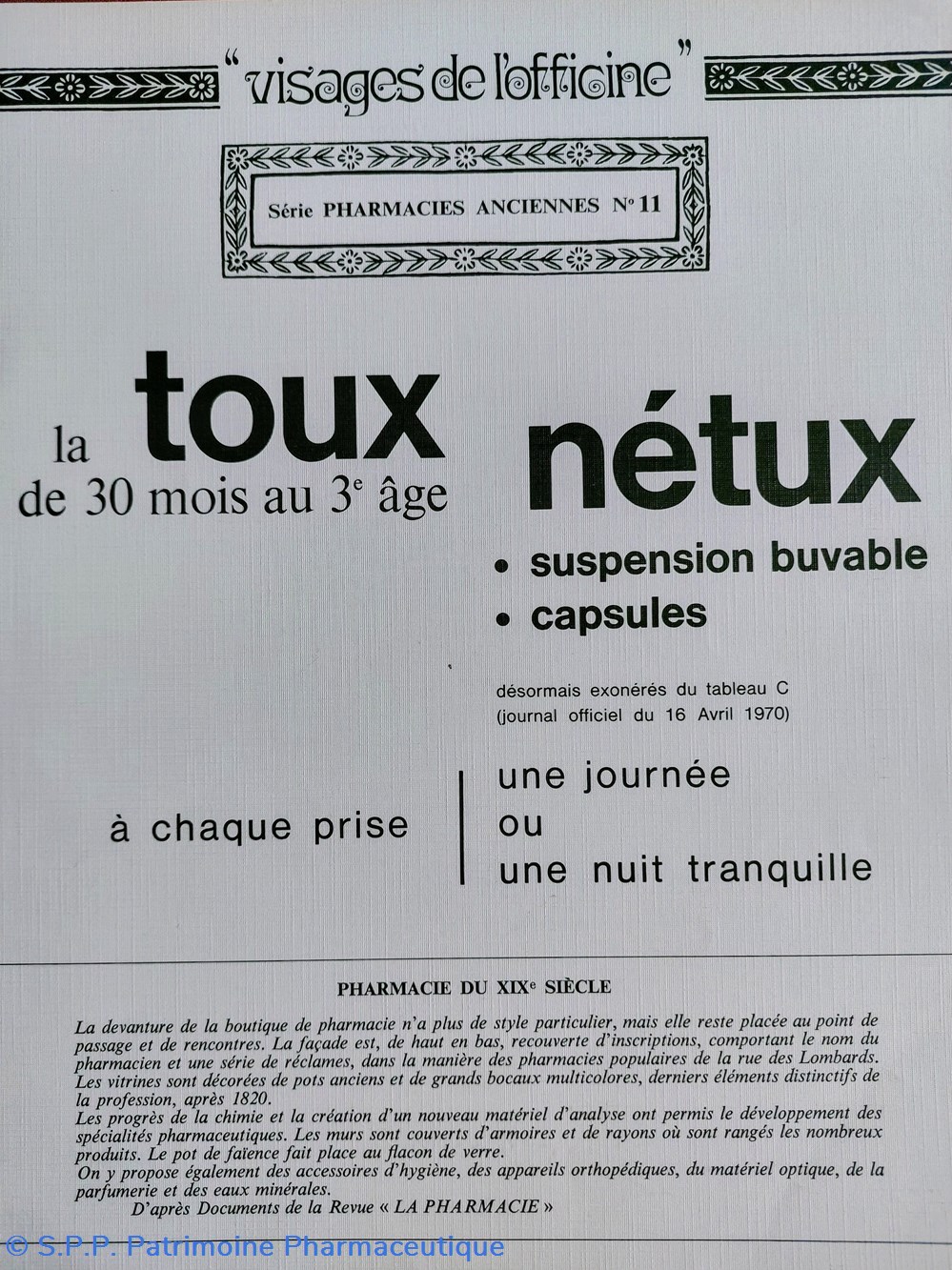 Pharmacie du XIX Siècle / Lab ROUSSEL n11 4 science pharmacie du xix siecle lab roussel n11