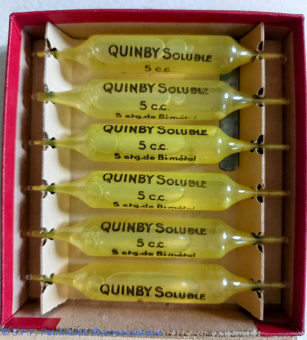 science pharmacie quinby soluble 6 ampoules injectables