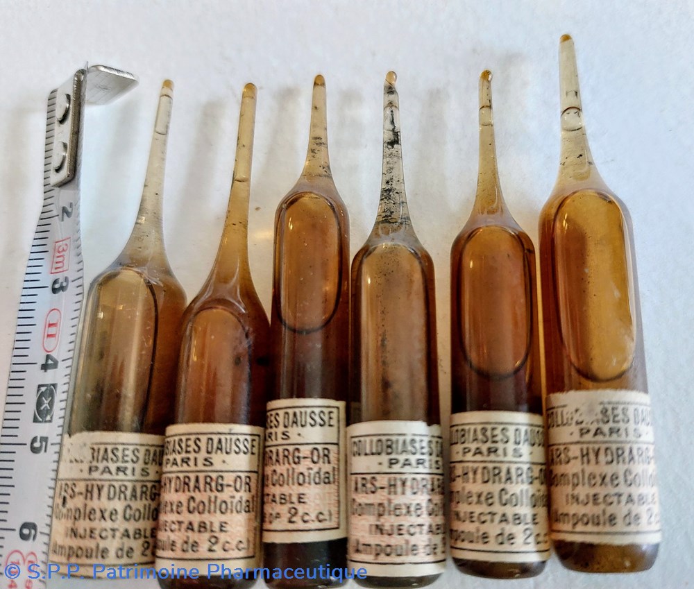 science ampoules dausse antisyphilitique et cutanee