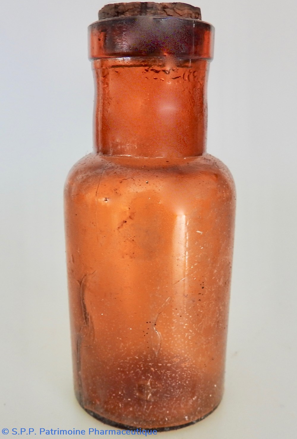 science pharmacie flacon de verre ambre