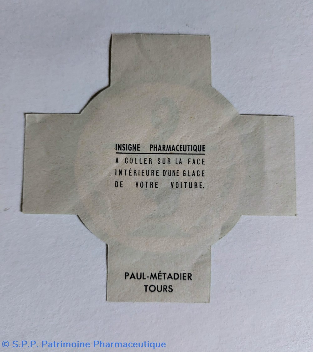 objets publicitaires insigne pharmaceutique p metadier tours