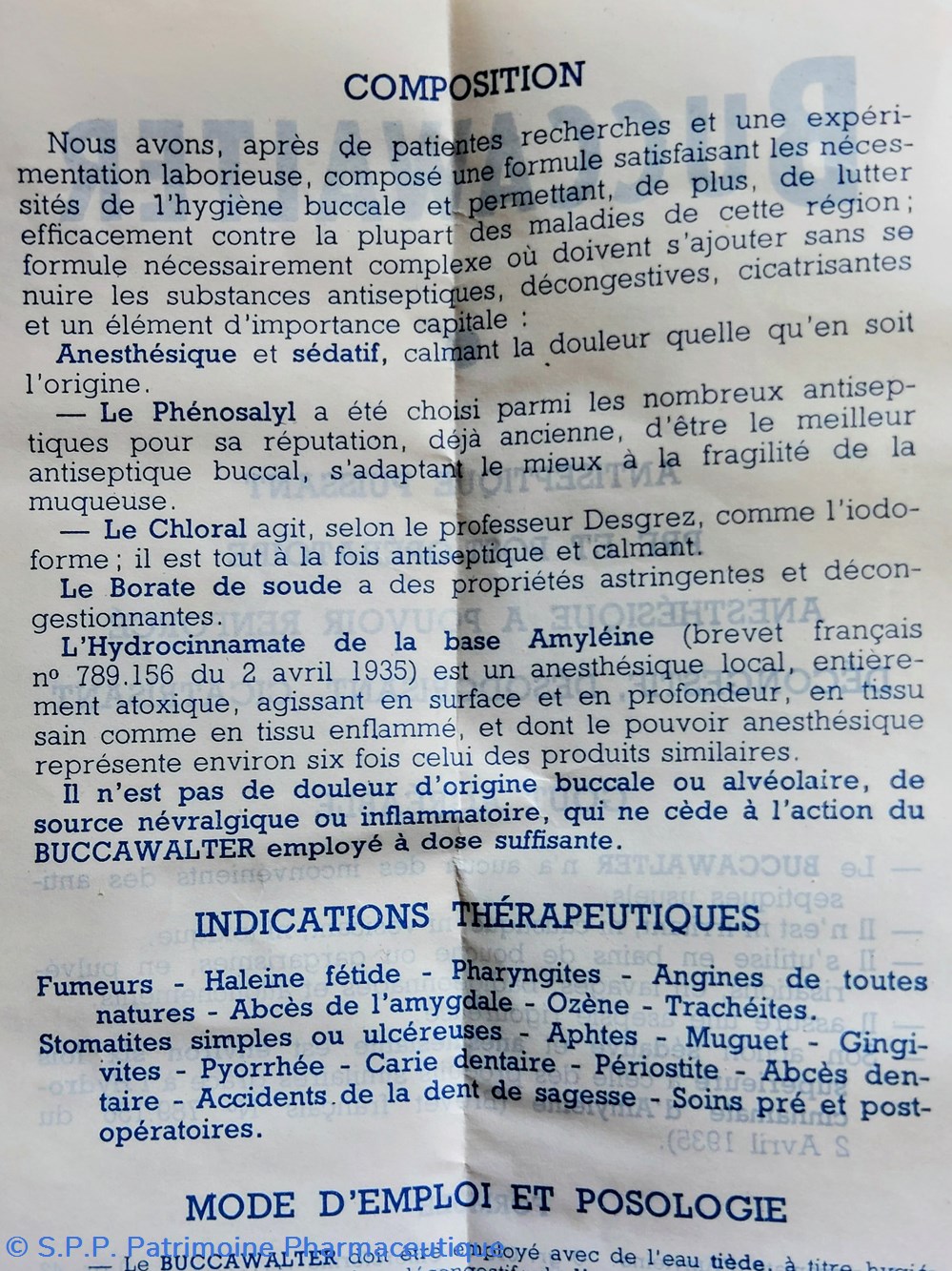 science pharmacie buccawalter antiseptique buccal r walter
