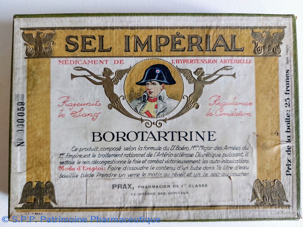 SEL IMPÉRIAL BOROTARTRINE science sel imperial borotartrine