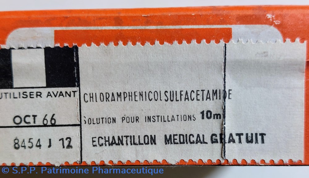 CHLORAMPHÉNICOL SULFACETAMIDE 10 ml - CHIBRET 3 science pharmacie chloramphenicol sulfacetamide 10 ml chibret