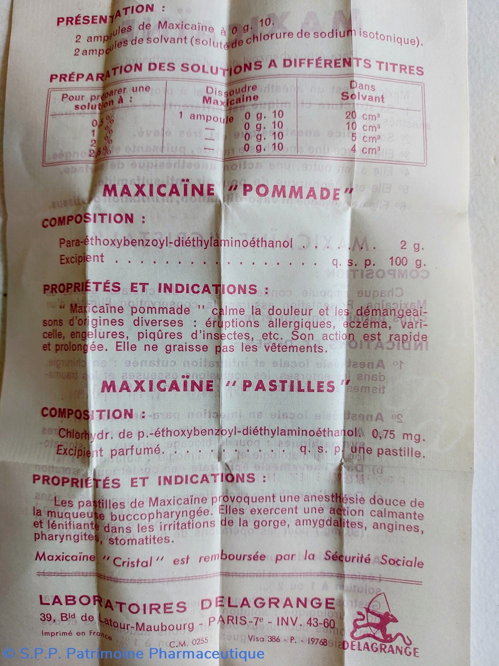 science pharmacie maxicaine cristal ampoules 2 2