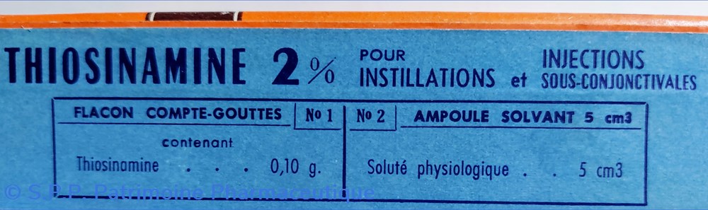 THIOSINAMINE 2% Flacon CHIBRET 2 science pharmacie thiosinamine 2 flacon chibret