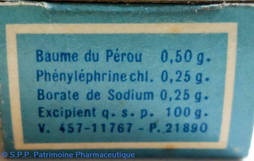 science pharmacie b p a pommade nasale chibret