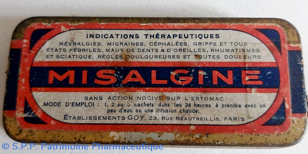 MISALGINE ( Cachets) 3 science misalgine cachets