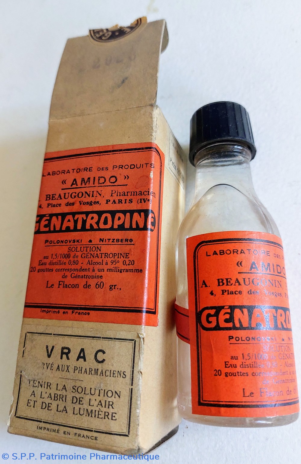 science pharmacie genatropine flacon 60 gr
