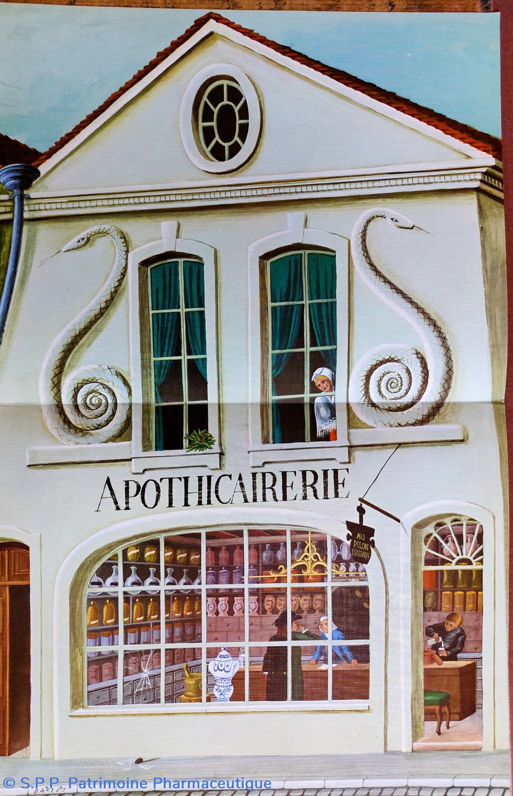Pharmacie du XVIII Siècle / Lab ROUSSEL n9 science pharmacie du xviii siecle lab roussel n9