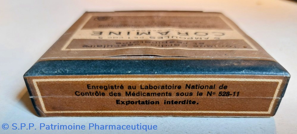 science pharmacie coramine 5 ampoules de 1 cmc ciba