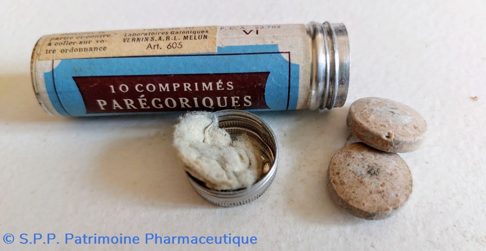 science comprimes paregoriques vernin